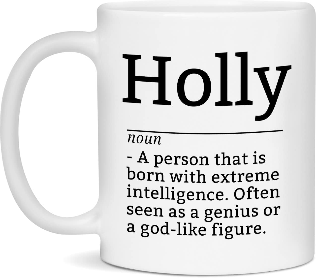 Holly Definition – Taza de café, regalo para acebo, taza de 11 onzas