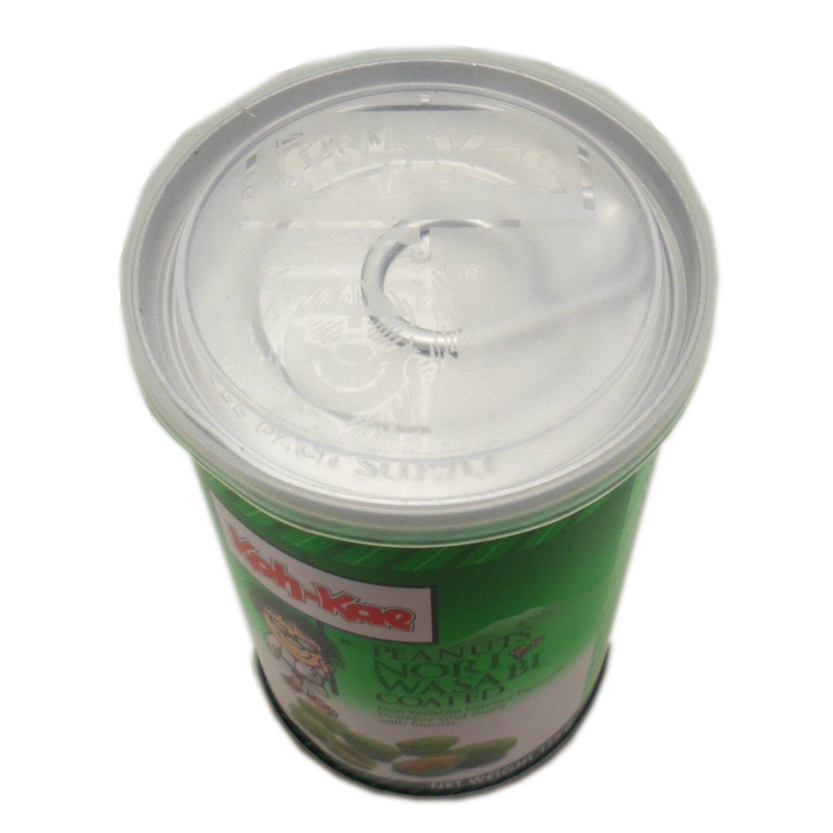 Koh-kae Snack Peanut Nori Wasabi Sabor Recubierto 115 G (4.06 Oz) X 4 Latas por Mae-Ruay Snack Food Factory Co Ltd. Bangkok Thaila Alimentos