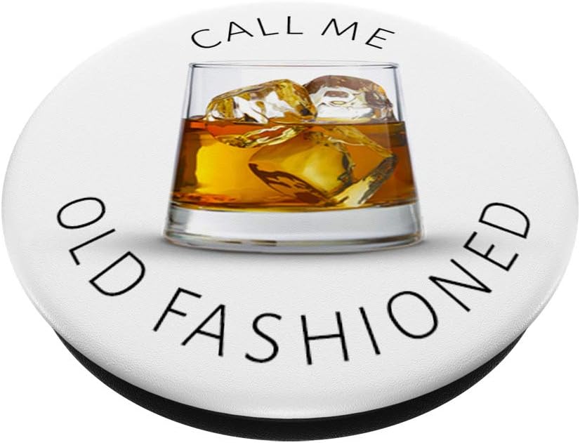 Divertido whisky regalo amor bourbon bebida whisky vaso PopSockets PopGrip agarre intercambiable para teléfonos y tabletas