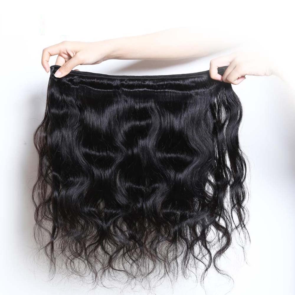 Extensiones de cabello humano ondulado de 22, 24 y 26 pulgadas, extensiones de cabello humano brasileño ondulado, extensiones de cabello virgen sin