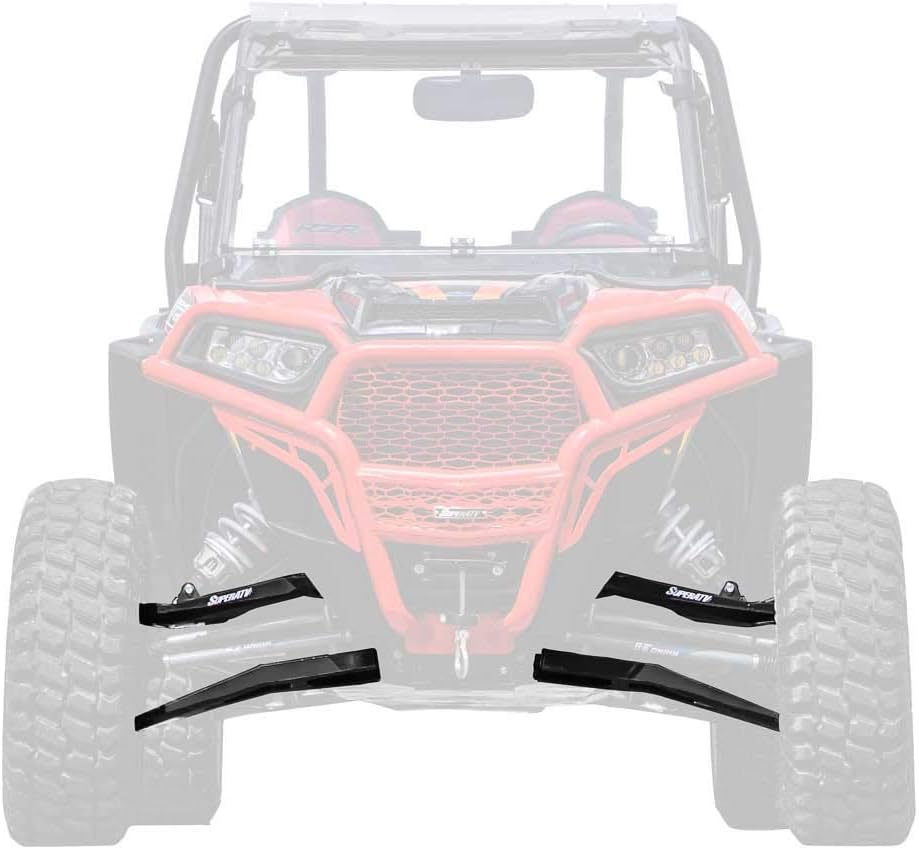 SuperATV Brazos A en caja para Polaris RZR XP 1000  XP 4 1000 (2014+) – Negro