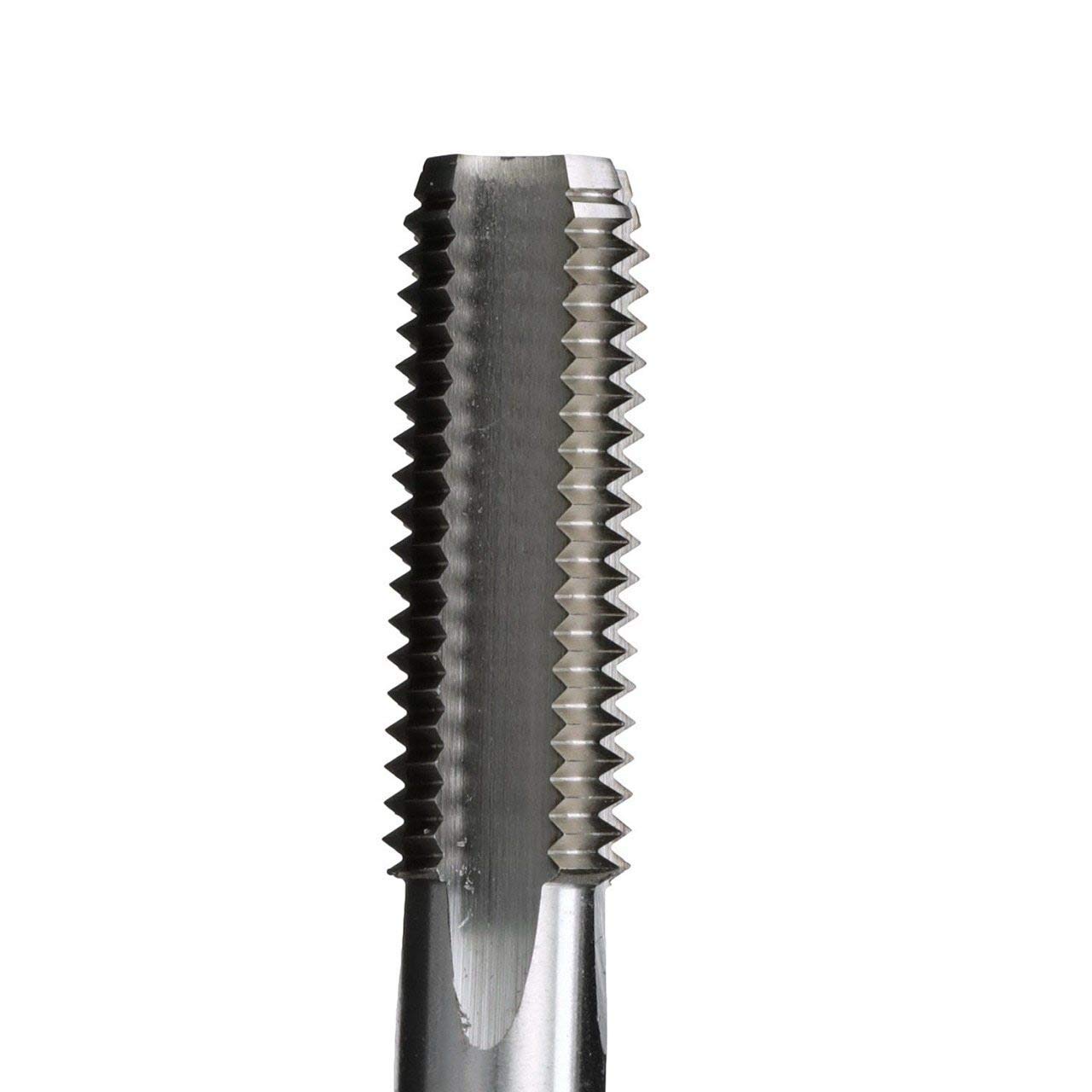 Drill America serie TA macho de roscar manual de acero de alta velocidad (#0-80 – 1-12″, m3 – m24, ajuste, conecte, llegue hasta el fondo y