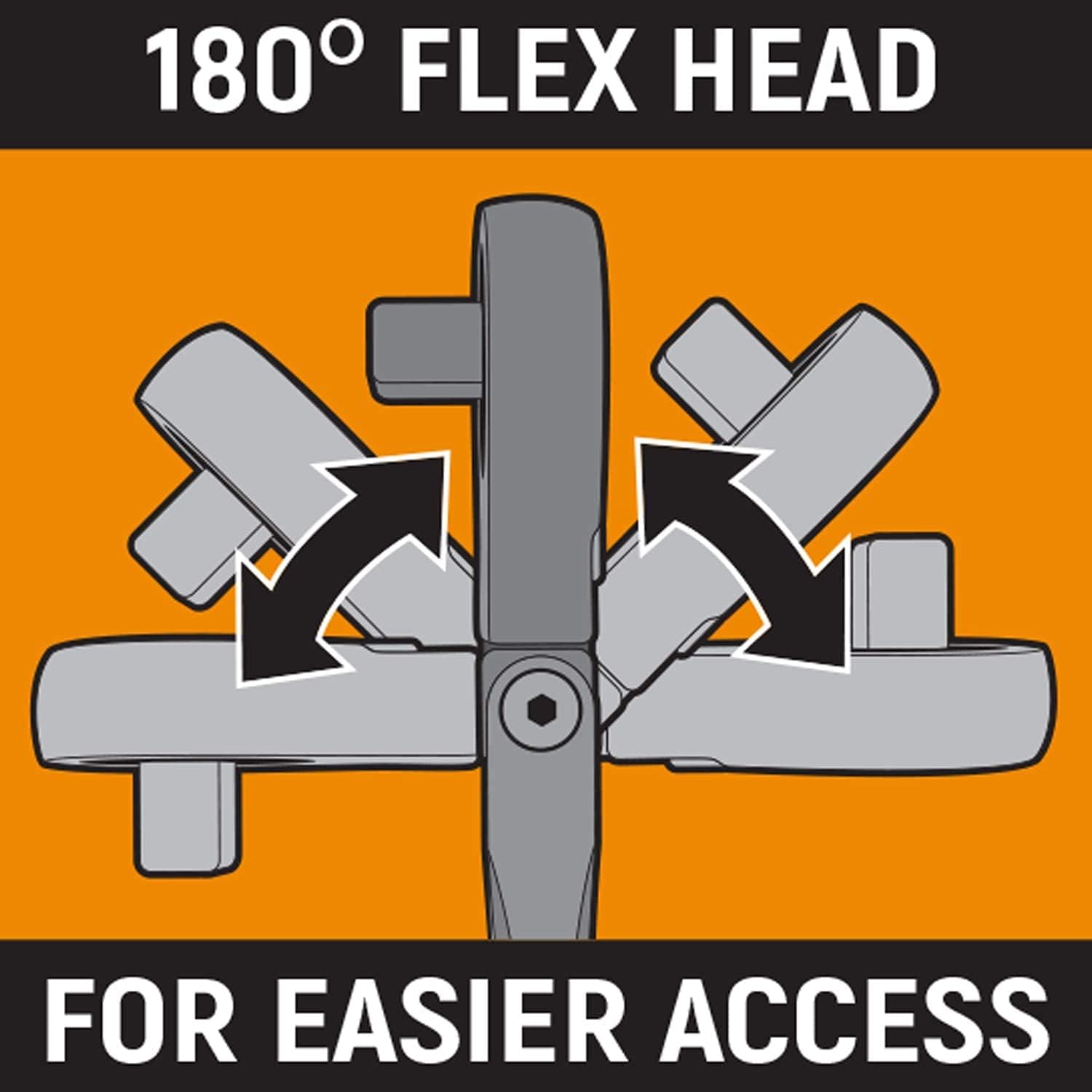 GEARWRENCH – Juego de trinquetes de lágrima, cabezal flexible con bloqueo, 84 dientes, 3 unidades 14, 38 y 12 pulgadas, 81276A-07