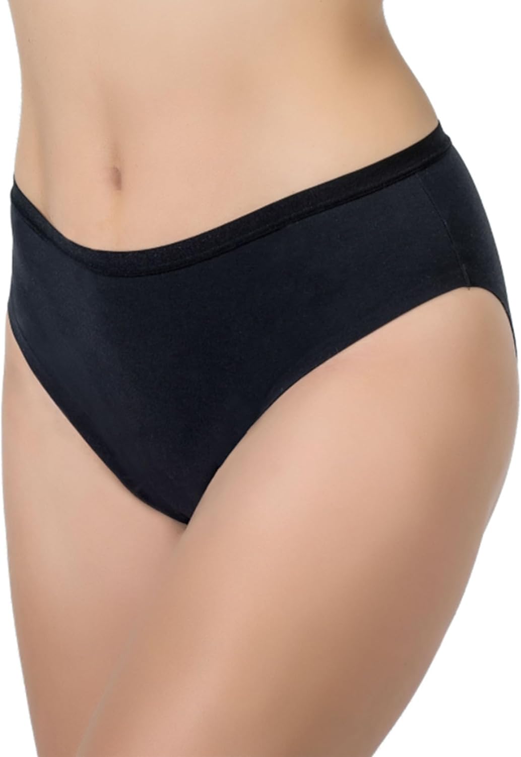 Ropa interior lavable absorbente para incontinencia orina para mujer, bragas de cintura alta para protección contra fugas de vejiga, 2.3 onzas