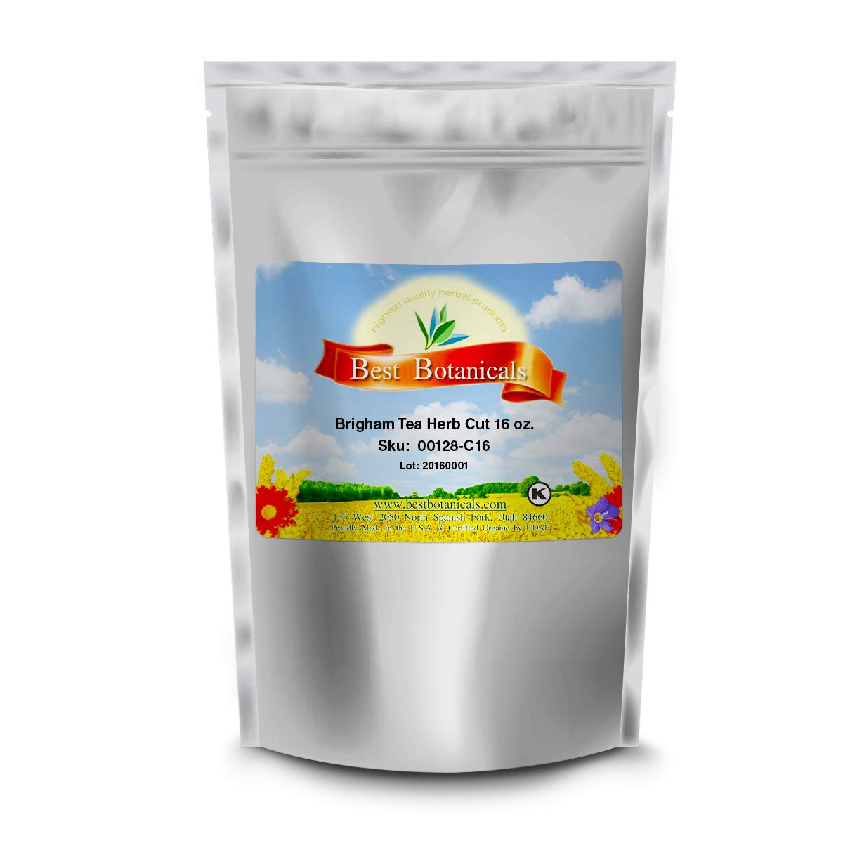 Best Botanicals Brigham Tea Herb Cut 16 oz.