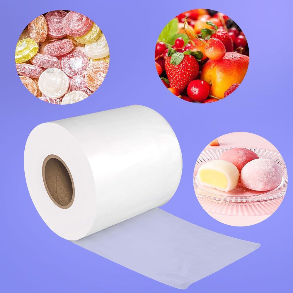 Ghims Rollo de tubo de polietileno, bolsas planas de tubo de polietileno, polietileno de grado alimenticio, solución de embalaje de bolsas de