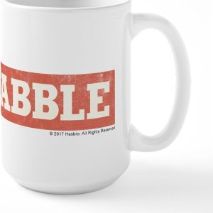 CafePressScrabbletaza de café, tamaño grande, 15onzas Taza de café de color blanco, L, Blanco CafePressScrabbletaza de café, tamaño grande, 15onzas Taza de café de color blanco, L, Blanco