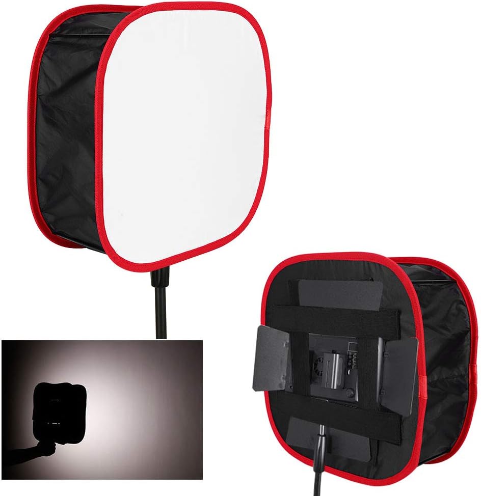 Fotografía Luces y Accesorios Softbox Video 18 × 18 × 6 Fotografía Plegable LED Difusión Difusión Difusión Softbox Kit Accesorio