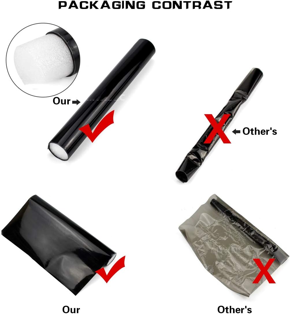 LZLRUN Rollo de vinilo para faros traseros extra anchos de 16 x 60 pulgadas, rollo de película autoadhesiva para luz antiniebla (camaleón