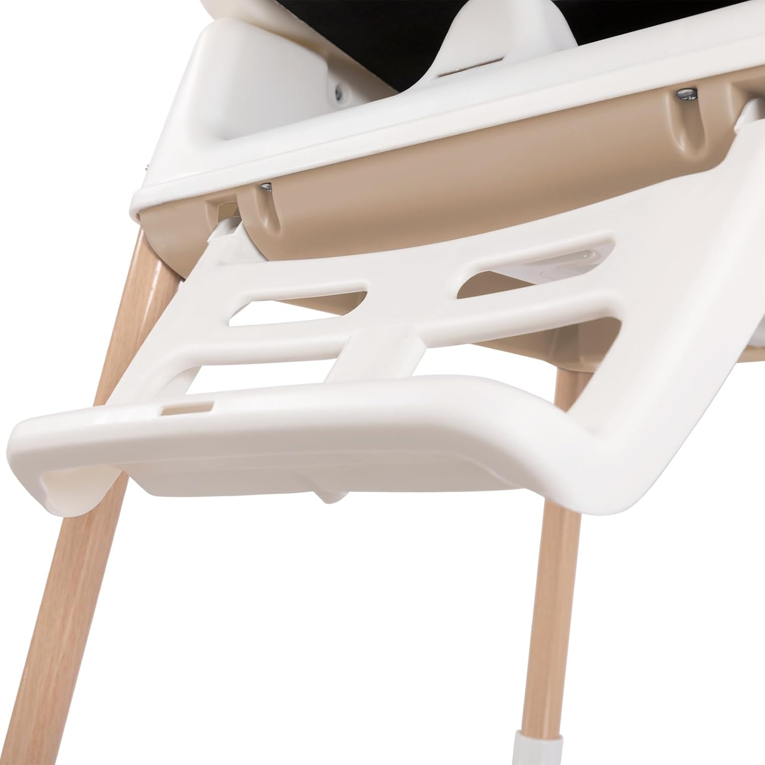 Silla alta para bebé, sillas altas convertibles ajustables 3 en 1 para bebés y niños pequeños, color caqui