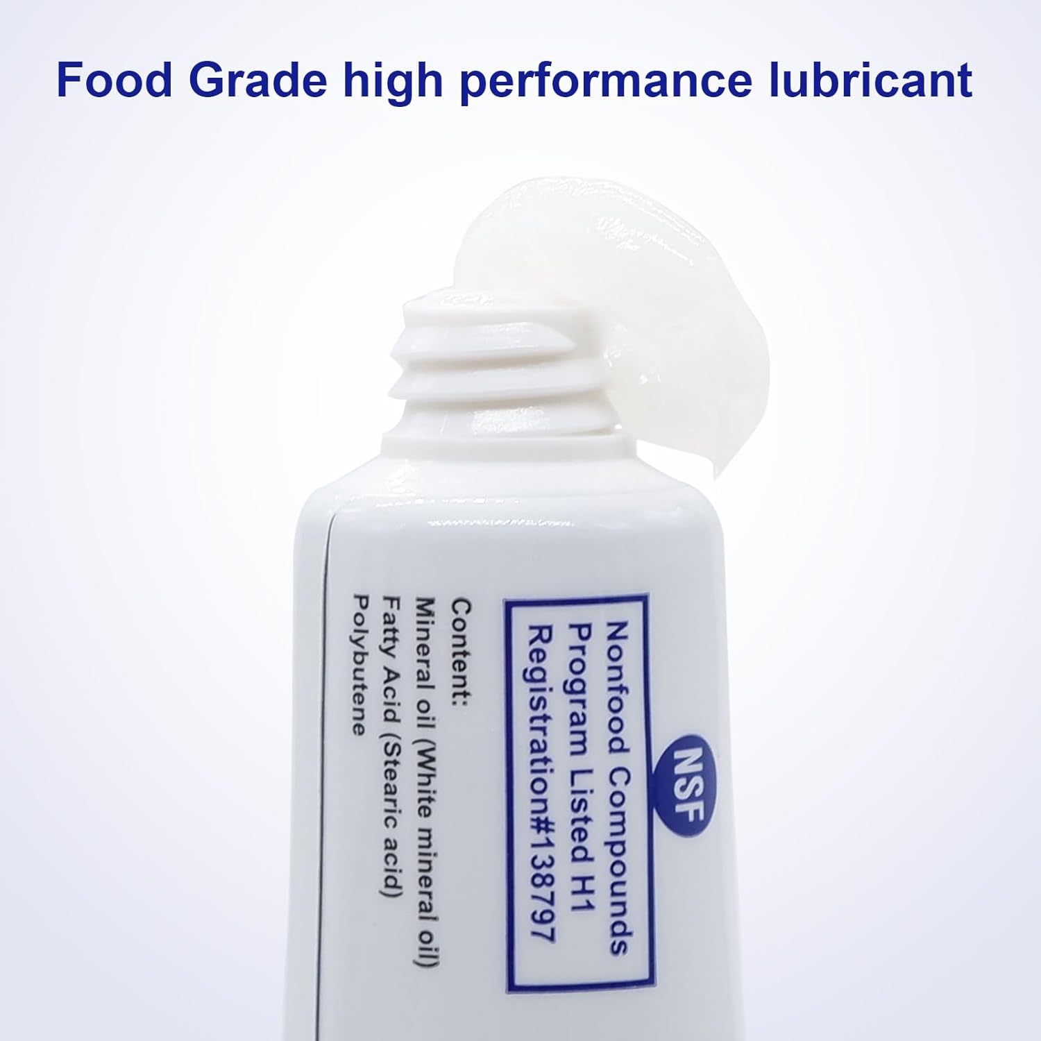 Lubricantes multiusos Lubricante a presión y cremallera, grasa de grado alimenticio, grasa de silicona para bolsa de refrigerador, bolsa de