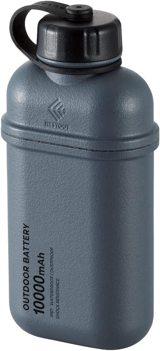 NESTOUT – Banco de energía resistente, cargador de batería para exteriores de 10000 mAh, PD de carga rápida USB-C de 20 W, impermeable IP67,