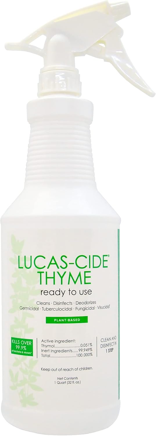 Limpiador multiusos listo para usar, suministros de limpieza esenciales para el hogar para la higiene diaria, spray desinfectante con aroma a