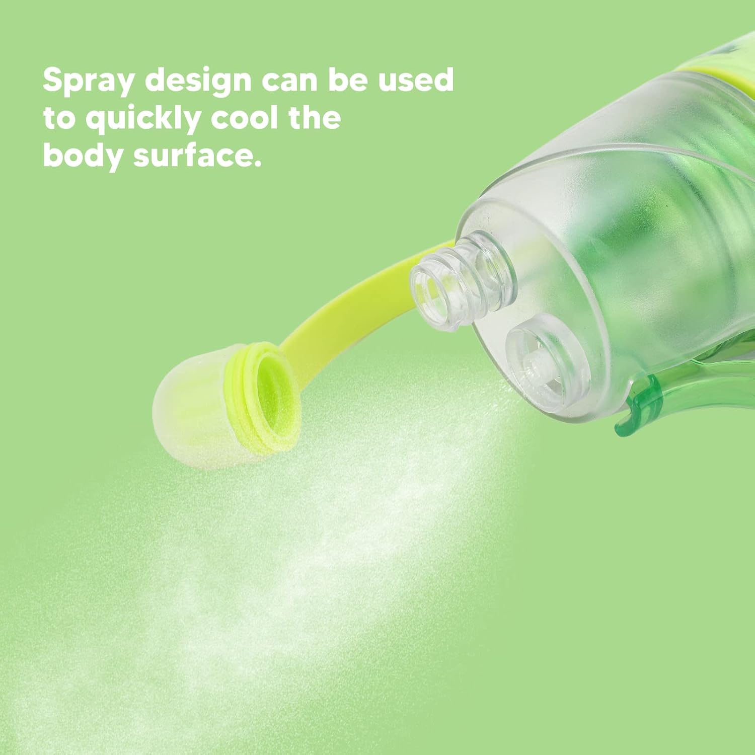 HEITIGN Botella de spray de agua, botella de bebida, botella de deportes, botella de agua, botella de agua de niebla, botella de spray de agua,
