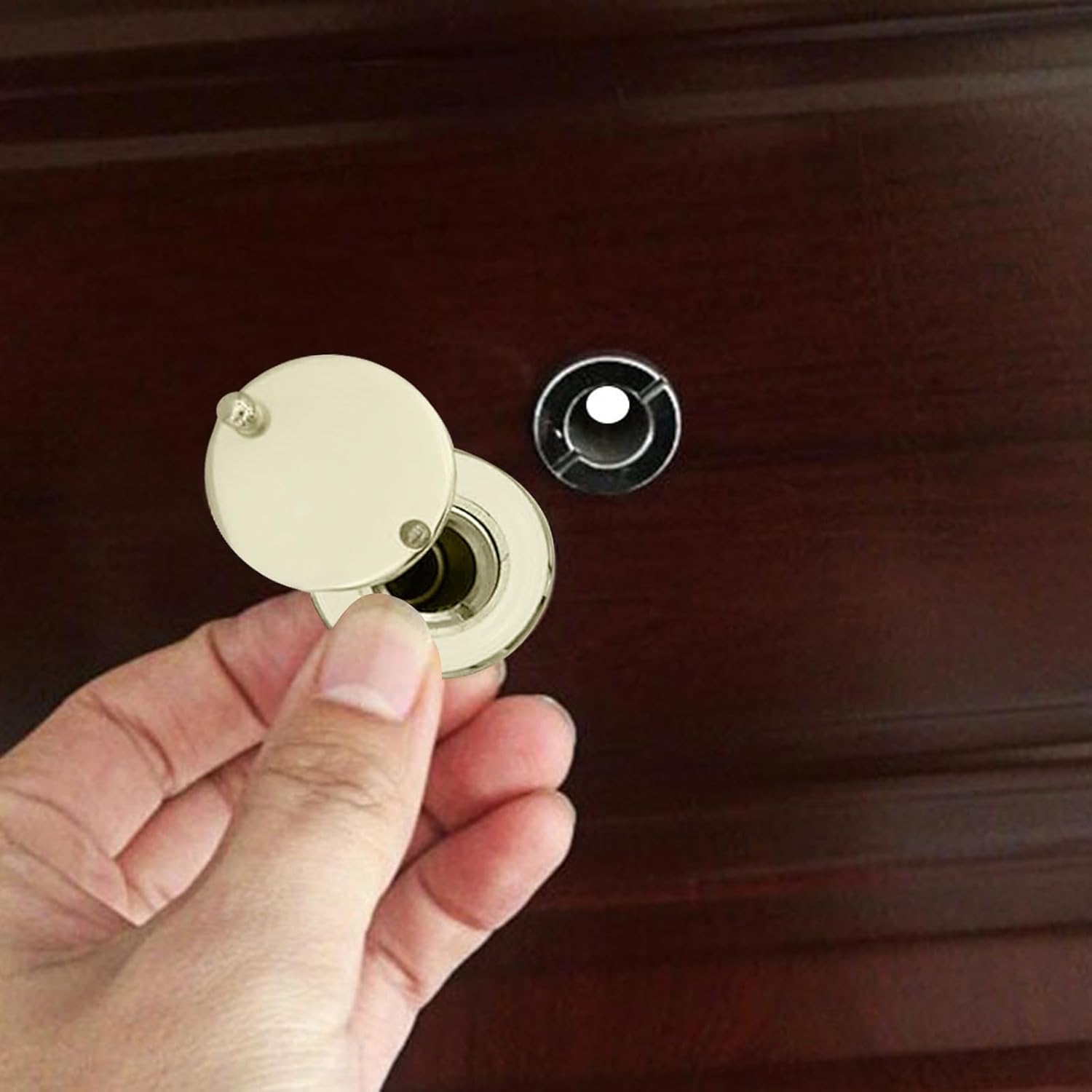Cubierta de mirilla de puerta, cubiertas de agujeros para agujeros abiertos para puerta, agujero de puerta, cubierta de privacidad giratoria para