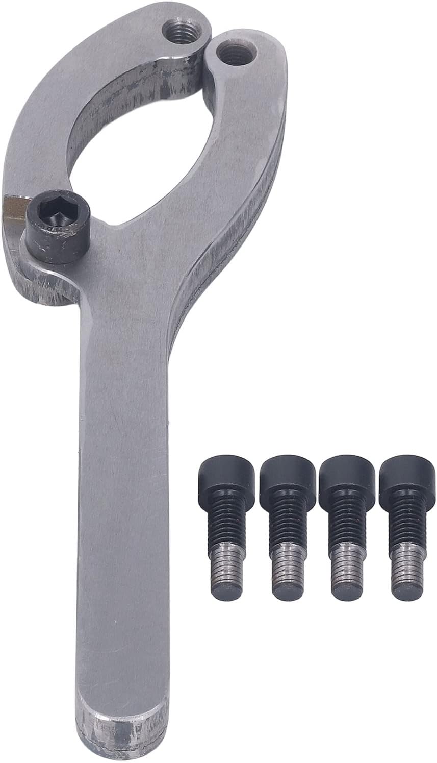 FTVOGUE Llave de tuerca Llave de tuerca Llave de tuerca de glándula de acero de aleación ajustable removedor de glándula para cilindro hidráulico