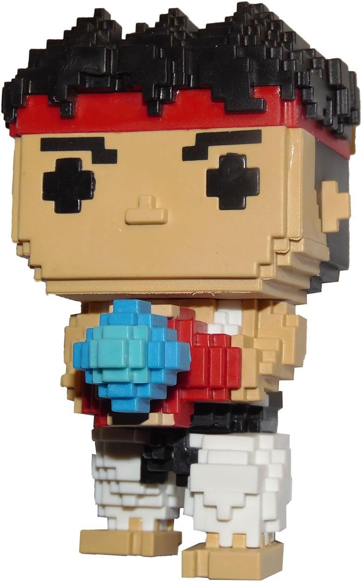 Funko Ryu – Street Fighter 8-Bit Pop! Figura de vinilo #15 GameStop Exclusive
