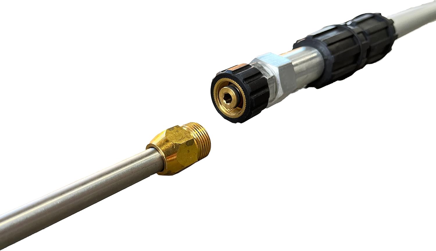 AR Annovi Reverberi, ARTEL-18C – Lanza telescópica para lavadora a presión y accesorios de conexión. 4000 PSI máximo, 7 GPM máximo, extensión de 18