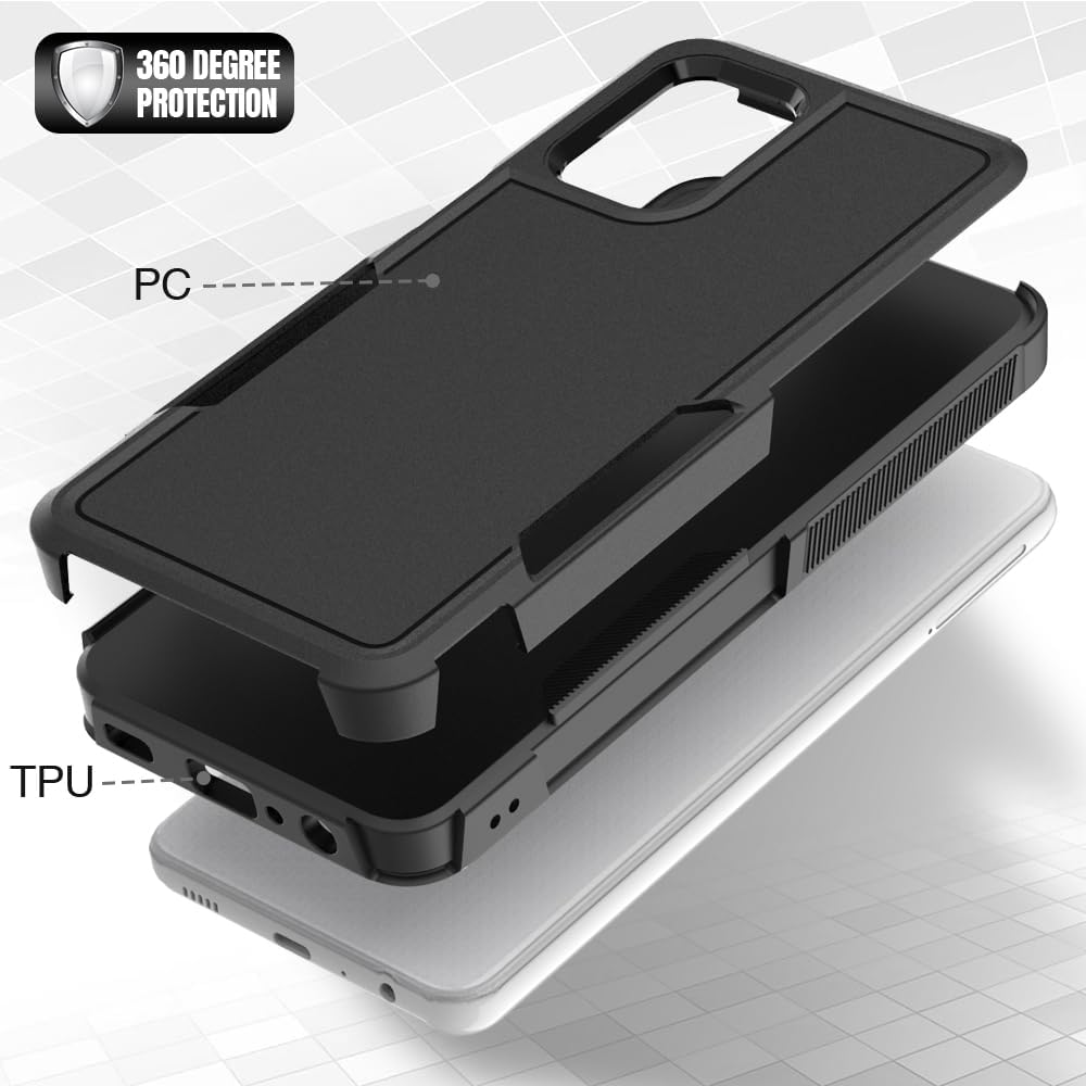 Owilon Funda para Samsung Galaxy A32 5G, resistente a prueba de golpes, protección de cuerpo completo, antideslizante, con agarre delgado, protector