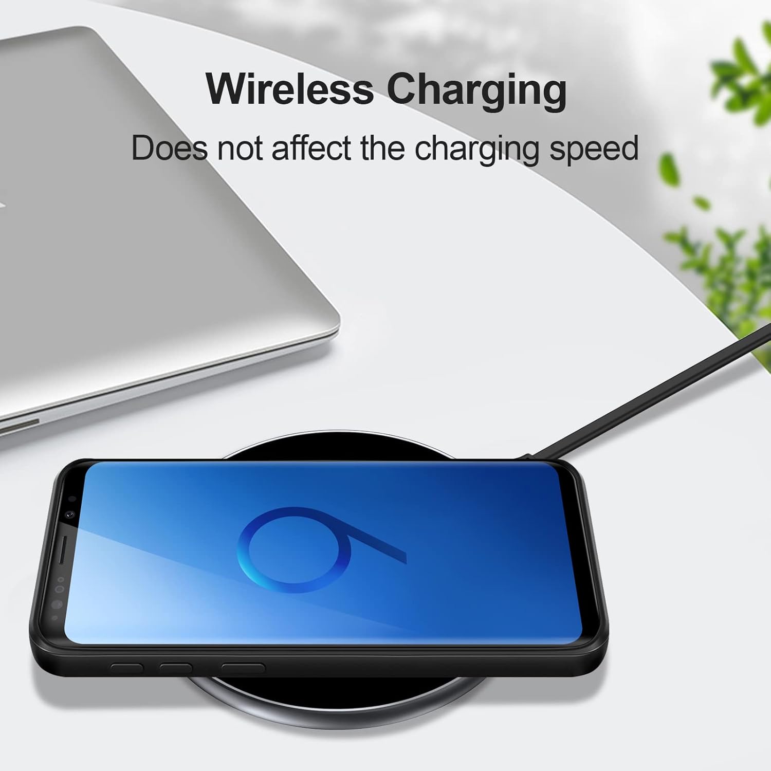 Funda de silicona compatible con Samsung Galaxy S9, funda de cuerpo completo sedoso suave al tacto con protección de cámara, funda a prueba de