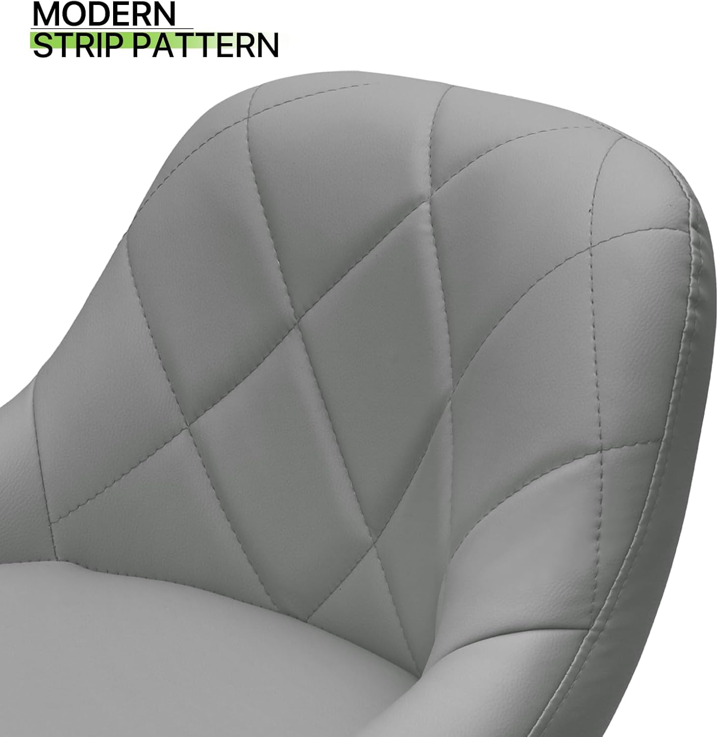 Taburetes de bar giratorios de altura de mostrador ajustable, silla de comedor moderna, taburete alto con respaldo para isla de cocina, gris