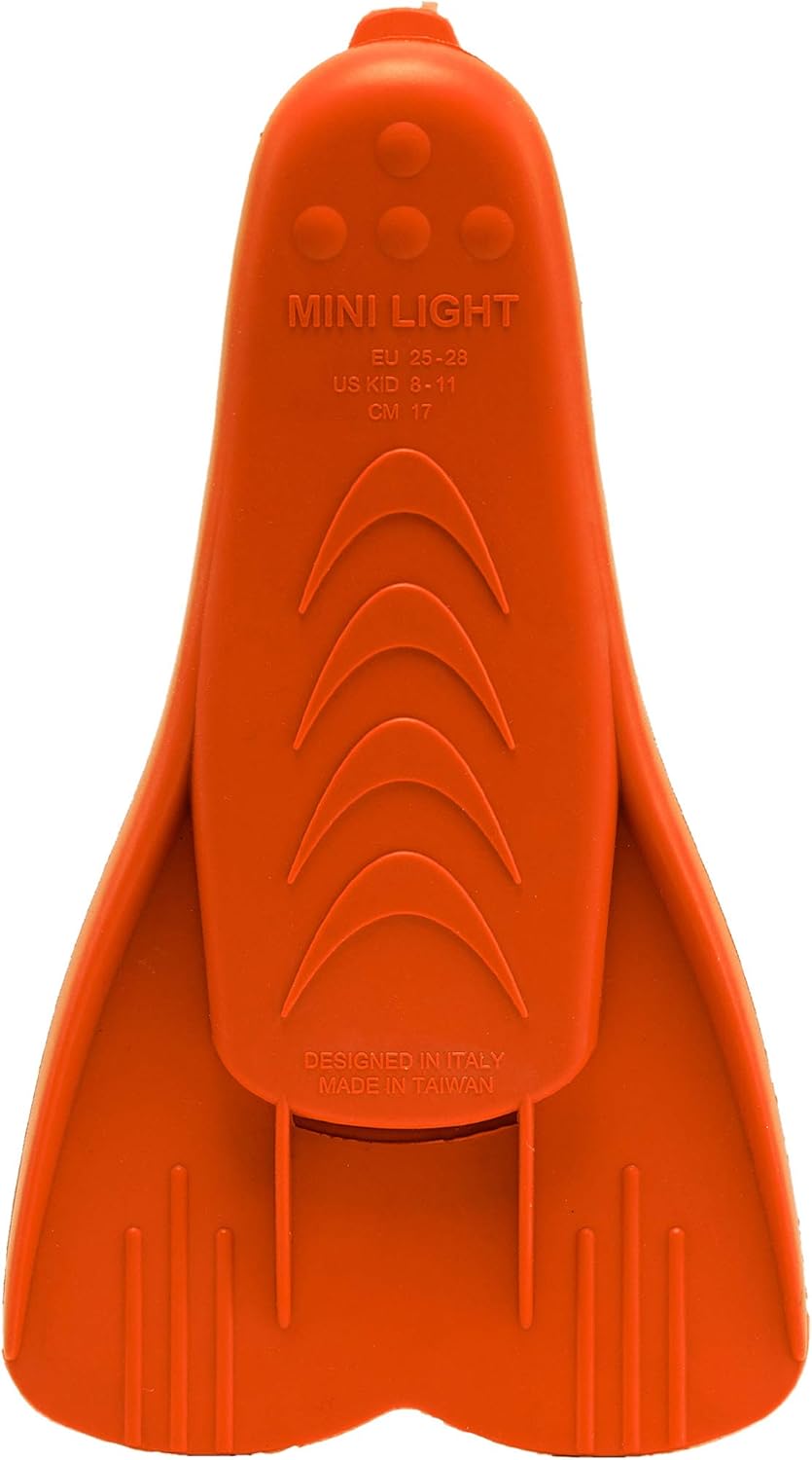 Cressi Aletas de natación flotantes cortas para aprender a nadar – Para niños de 1 año en adelante – Mini Light diseñado en Italia