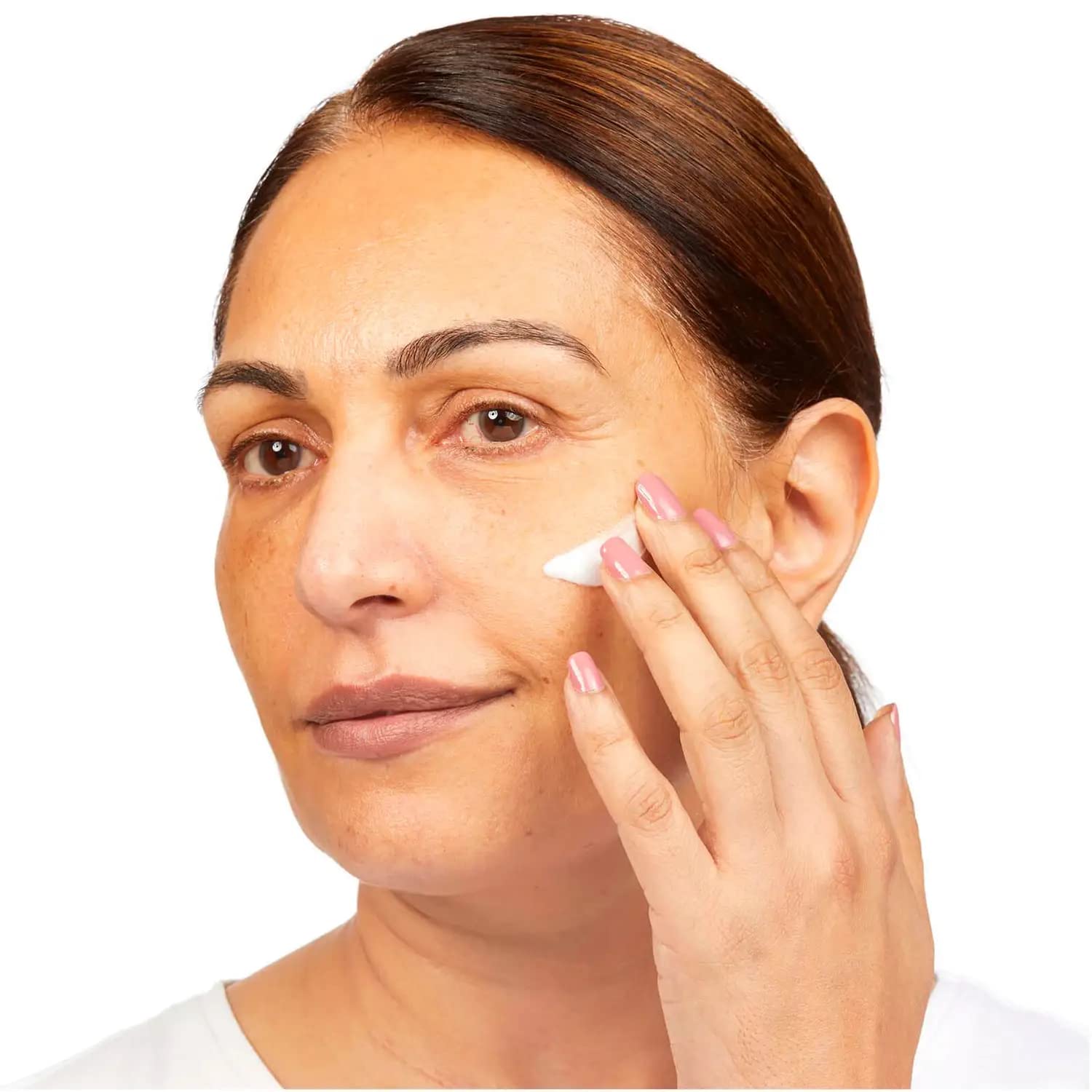 No7 Restore & Renew – Crema de noche para rostro y cuello multiacción, péptido de colágeno, crema facial antienvejecimiento, ácido hialurónico