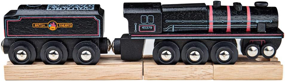 Bigjigs Rail Colección Heritage Black 5 Motor