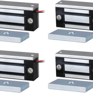 Seco-Larm E-941SA-80Q Mini Maglock de una sola puerta, fuerza de sujeción de 80 a 110 libras, 12 a 24 V CC, soporte de montaje desmontable, Seco-Larm E-941SA-80Q Mini Maglock de una sola puerta, fuerza de sujeción de 80 a 110 libras, 12 a 24 V CC, soporte de montaje desmontable,