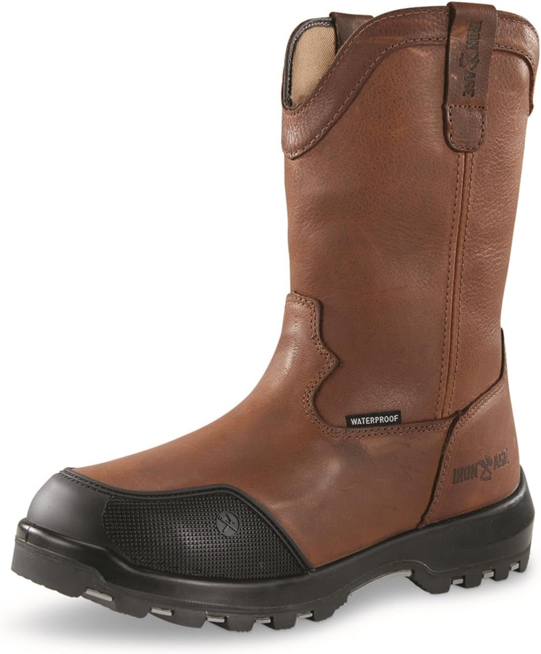 Iron Age Inmortalizador dedo del pie de seguridad para hombre 10″ impermeable Wellington
