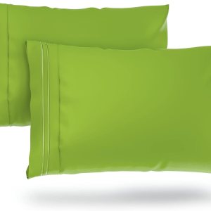 Cosy House Collection 1500 Collection – Juego de 2 fundas de almohada de lujo, supersuaves de calidad de hotel, sin arrugas, hipoalergénicas Cosy House Collection 1500 Collection – Juego de 2 fundas de almohada de lujo, supersuaves de calidad de hotel, sin arrugas, hipoalergénicas