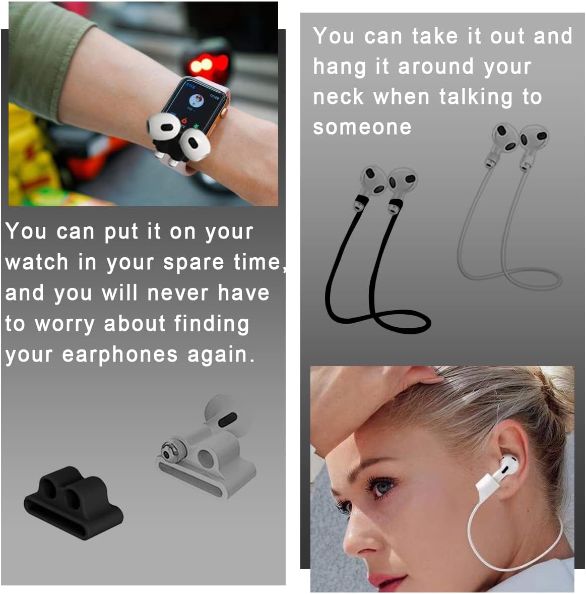 Juego de accesorios de funda 14 en 1 para AirPods 3 Generation, kit de silicona para AirPods 3 2021, funda protectora para AirPods Gen 3 3 funda de