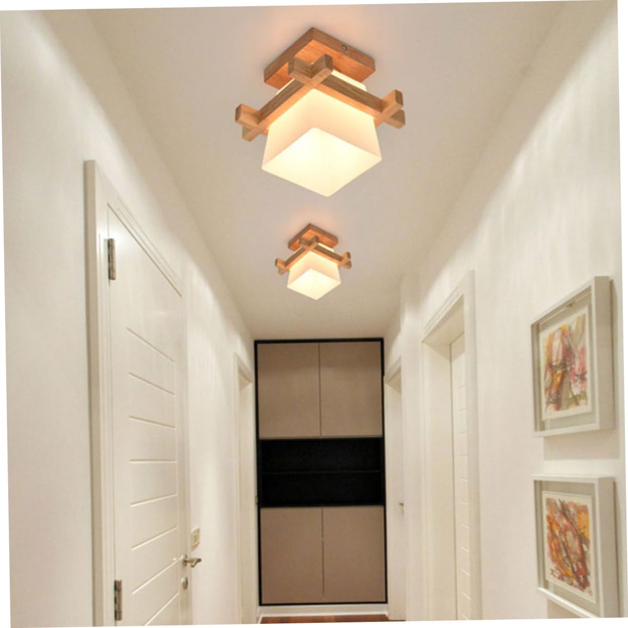 Uonlytech Lámpara de techo de cocina Lámpara de decoración de techo Lámpara de techo Lámpara de techo colgante Lámpara de pared Luces de pasillo