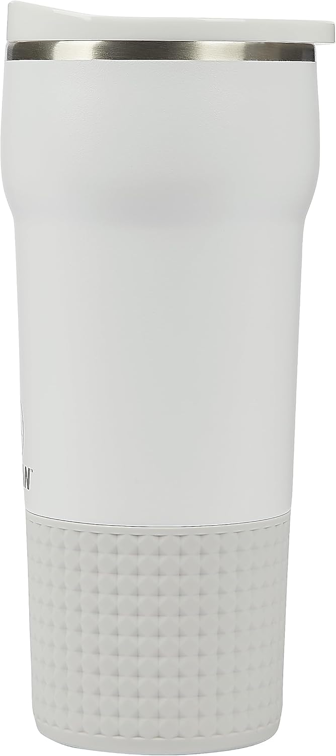 Pelican Hydration Pelican Cascade – Vaso aislado al vacío de 22 onzas, acero inoxidable reciclado de doble pared de viaje con doble tapa, taza de