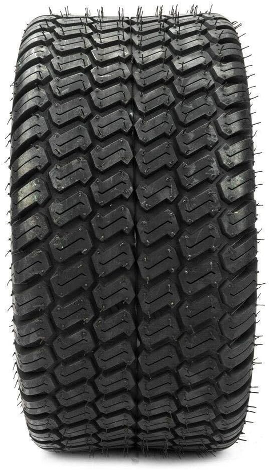 Juego de 2 neumáticos de césped 24×9.50-12 para cortacésped y jardín tractor carrito de golf neumáticos sin cámara 24-9.50-12 4 PR Rango de carga