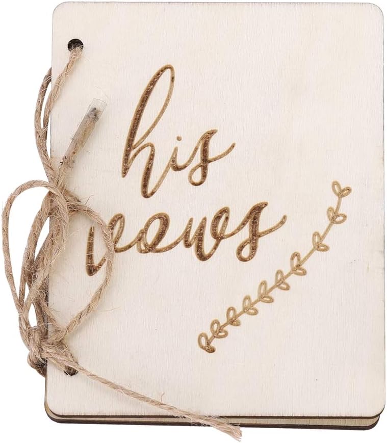 Fydun Libros de votos de boda, 2 piezas de ceremonia de boda, fiesta, folletos de juramento, accesorios de decoración, accesorio tipo 3 (estilo 3,