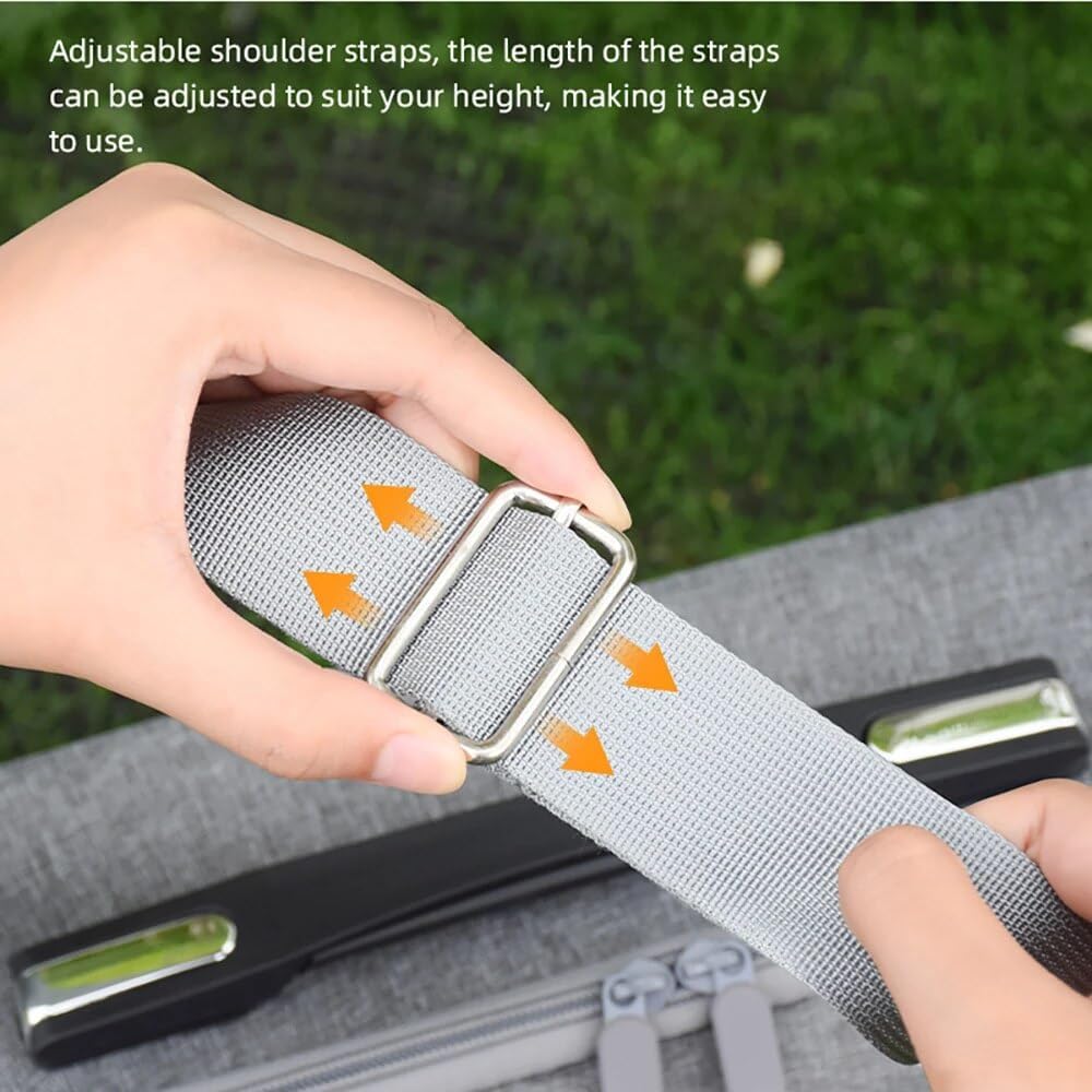 ELBFAE BRDRC Estuche de transporte Bolsa de almacenamiento impermeable protectora Hanbag para DJI Mavic 3 Pro Drone Batería Control remoto Gafas 2