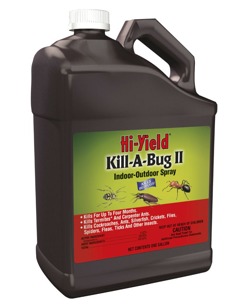 VPG Fertilome Hi-Yield 32308 Kill-a-Bug Ii – Aerosol para interiores y exteriores, listo para usar, 1 galón