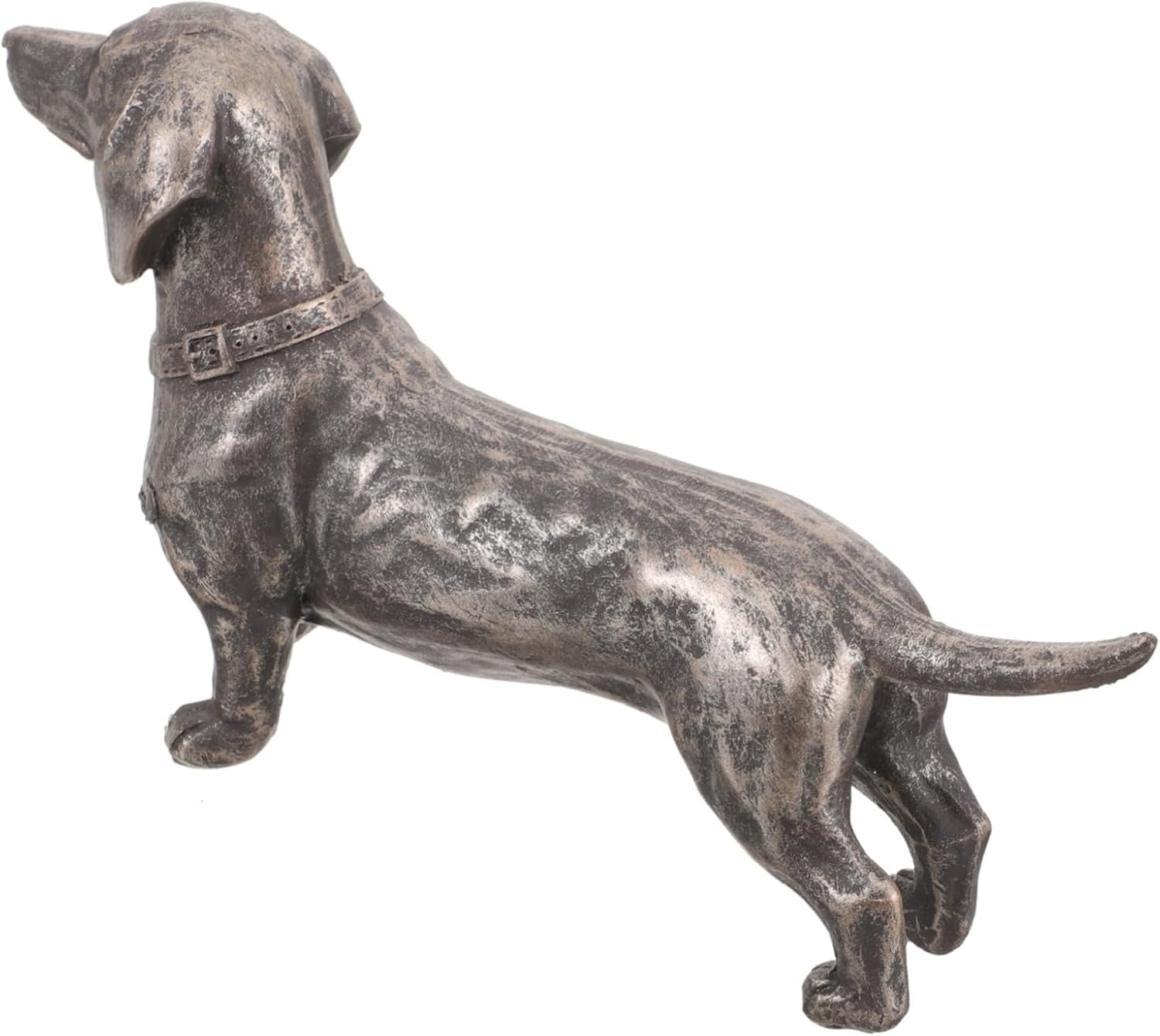 GANAZONO Estatua de cachorro de resina, escultura de animal, estatua de perro, adorna de perro, estatua de perro de resina, adorno de resina,
