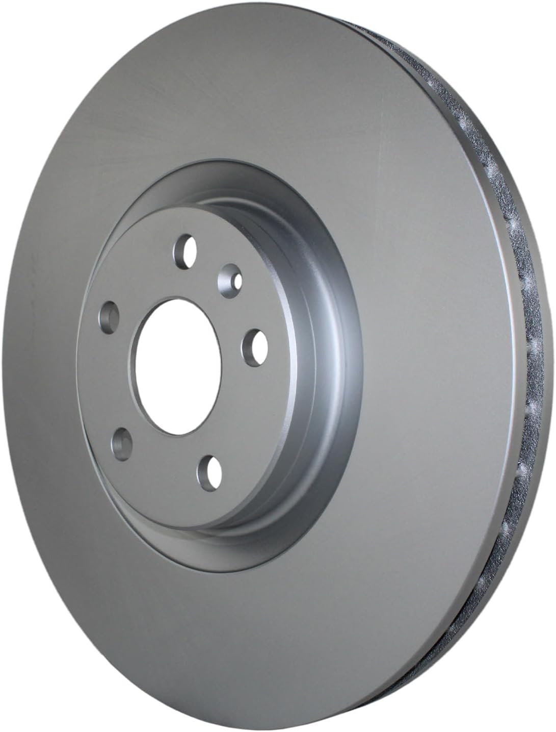 Recubierto 13.583 in ventilado 5 lengüetas disco rotores y Akebono EURO cerámica Pad Set Kit de freno delantero para Volvo S60 S90 V60 XC V90 XC