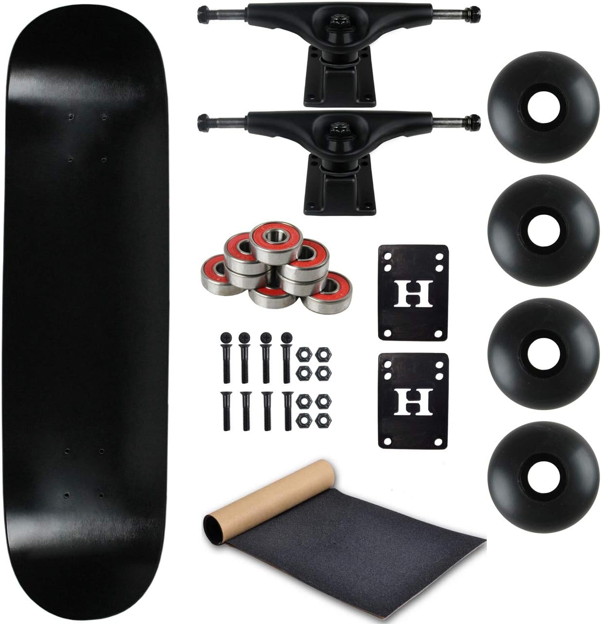 Moose Complete Skateboard Dip with Trucks Wheels