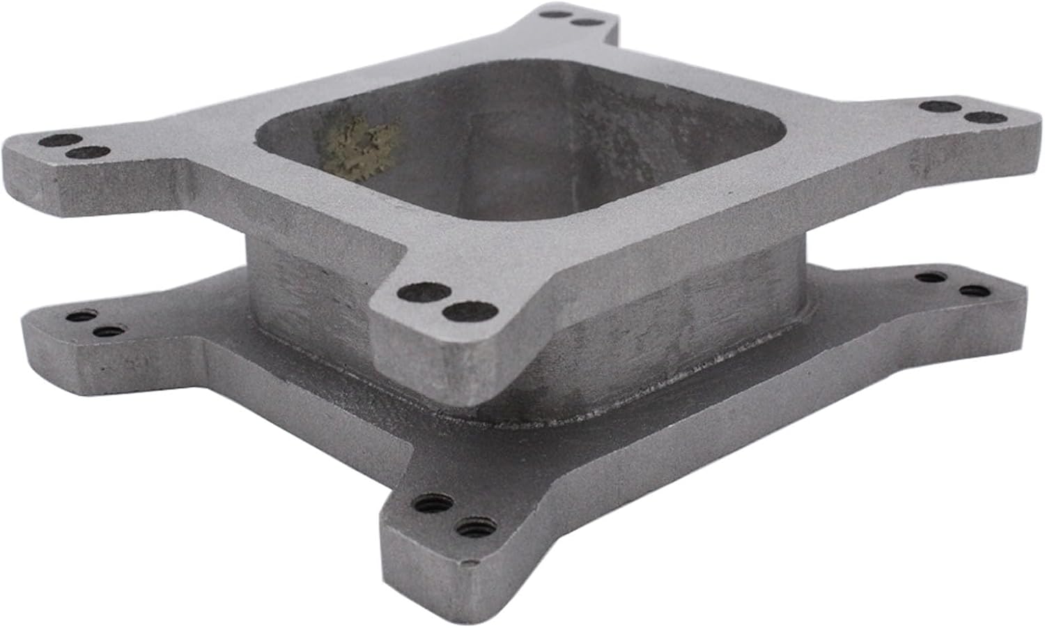 Espaciador de carbohidratos 2 “Aluminio 4 Br Abierto Carburador Espaciador Brida Carburador Espaciador WJuntas Holley