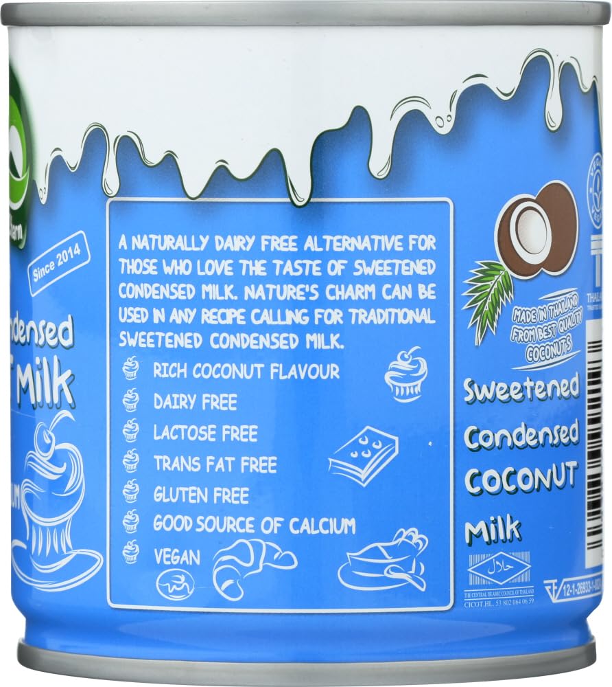 Nature’s Charm – Condensada con leche de coco endulzada – 11.25 fl. oz.