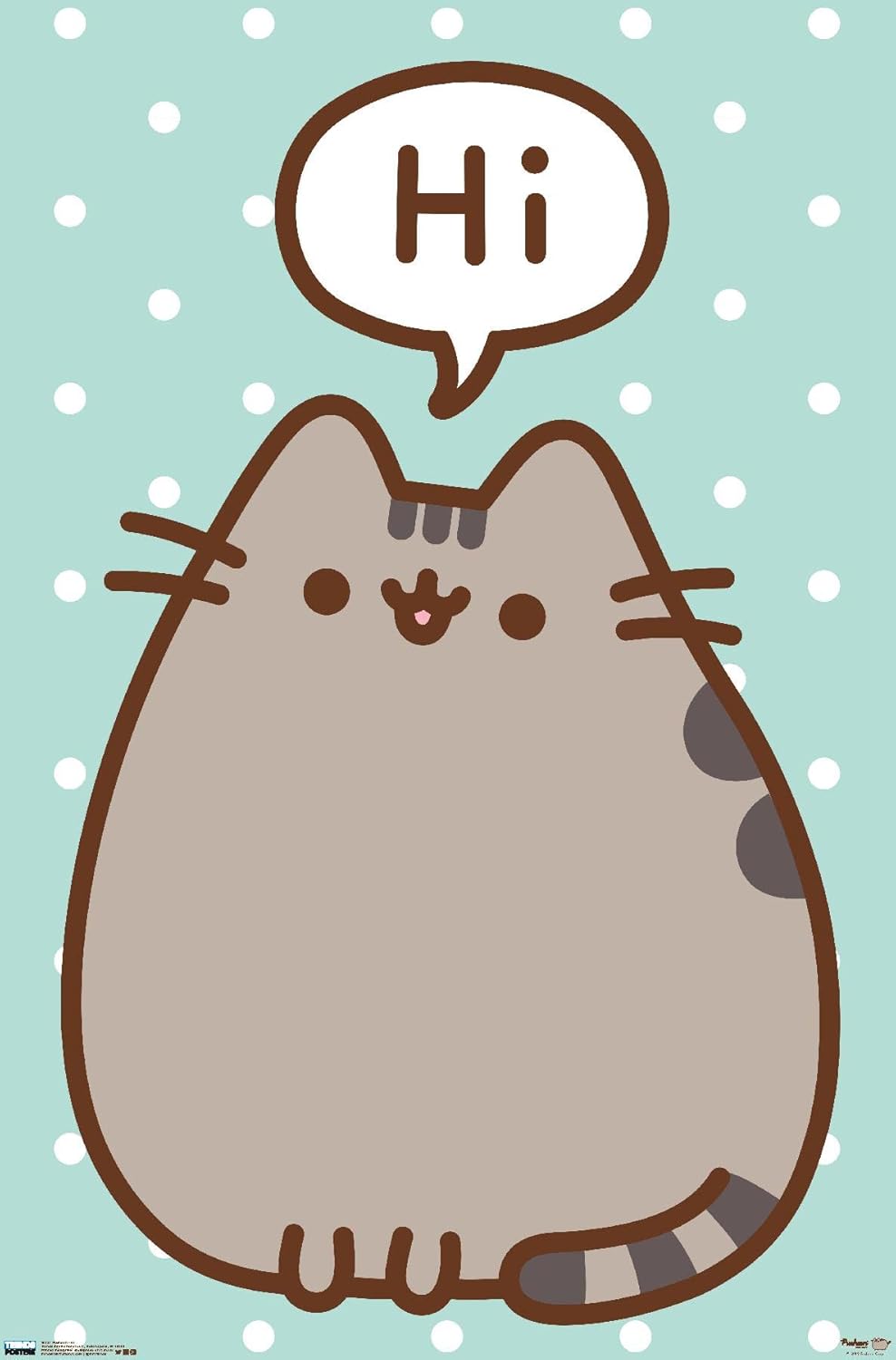 Trends International Pusheen – Hi Wall Poster, 14.725″ x 22.375″, Premium Unframed Version