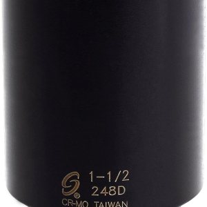 Sunex 248 – Enchufe de impacto de 6 puntos con accionamiento de 12 pulgadas, 1-12 pulgadas Sunex 248 – Enchufe de impacto de 6 puntos con accionamiento de 12 pulgadas, 1-12 pulgadas