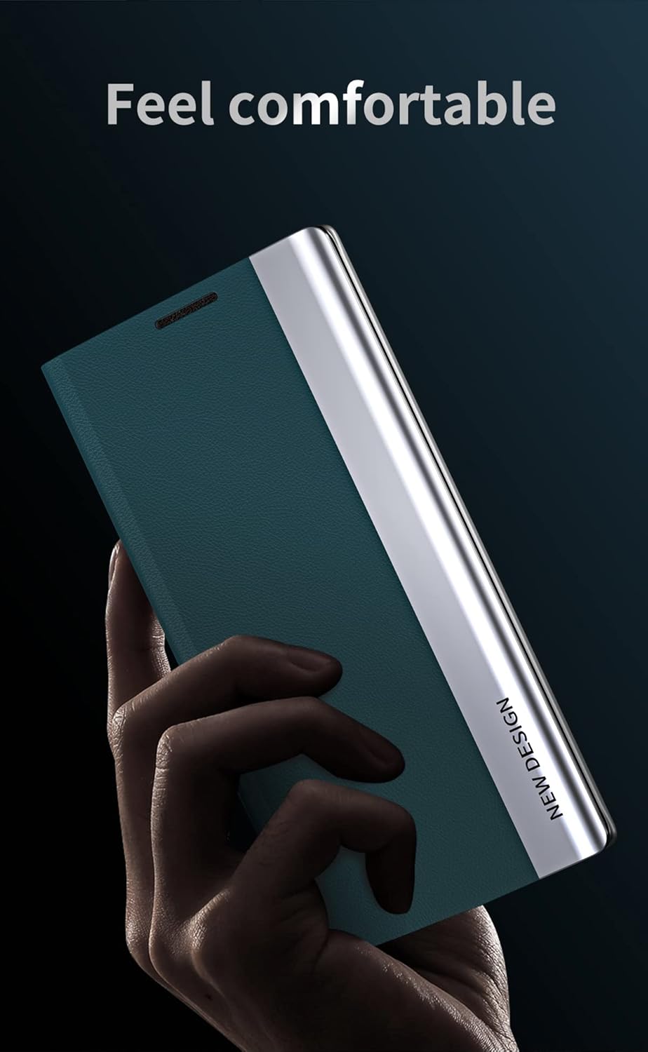 Ysnzaq Funda magnética con función atril para Xiaomi Poco F4 GTRedmi K50 Gaming, Ultra Slim TPU Cuero a prueba de golpes Soporte de carga