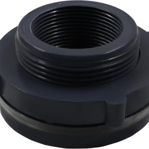 1 paquete de 1-12″ PVC mamparo de montaje para barriles de lluvia, acuarios – gris oscuro 1 paquete de 1-12″ PVC mamparo de montaje para barriles de lluvia, acuarios – gris oscuro