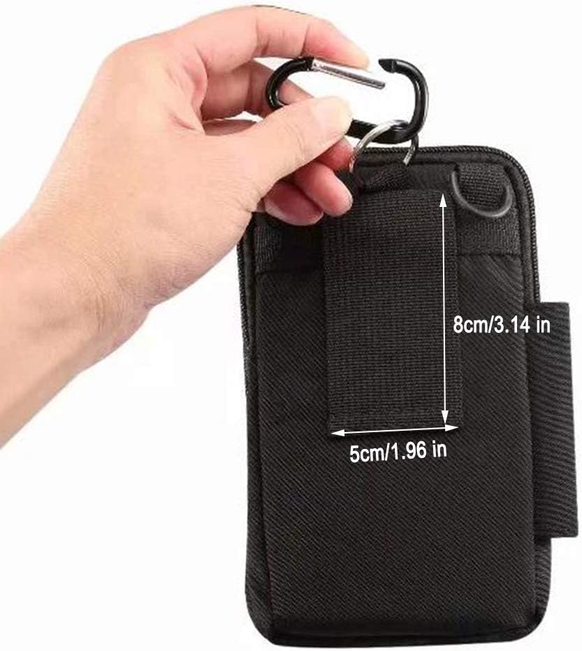 Outdoor Tactical Waist Bag EDC Belt Waist Pouch Security Purse Carrying Case for 11 pro Xs Max 8 7 Plus S9 S8 Or Less Than 7.0 inches Smart Style2