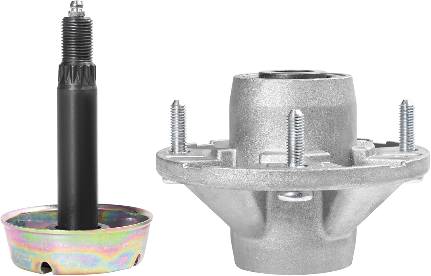 Parts Camp Husillo de repuesto AM144377 para John Deere AM124498 AM131680 AM135349 Husillo de cortacésped