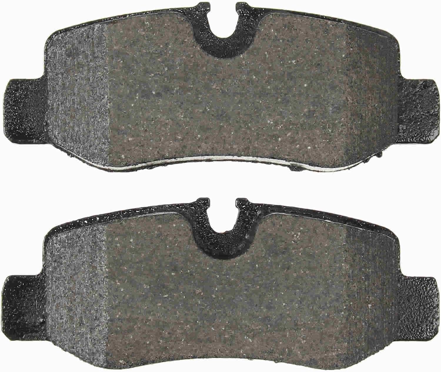 Juego de pastillas de freno de disco trasero compatible con Mercedes-Benz V220d 2.1L L4 RWD DIESEL Mini Pasajero Van 2016 2017 PC-1067509